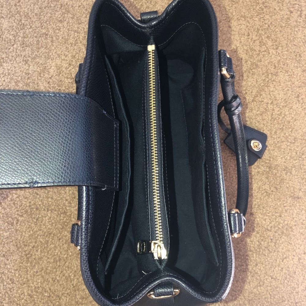 Coach Margot Purse Midnight Navy Blue - Picture 6 of 7